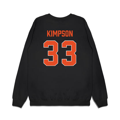 Miami - NCAA Women's Basketball : Amarachi Kimpson - Vintage Shersey Premium Crewneck Sweatshirt-1