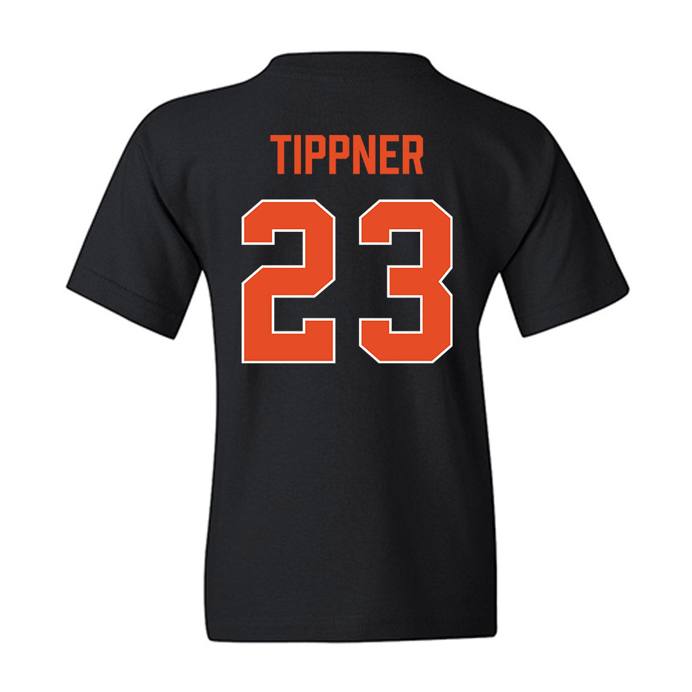 Miami - NCAA Women's Basketball : Meredith Tippner - Vintage Shersey Youth T-Shirt-1
