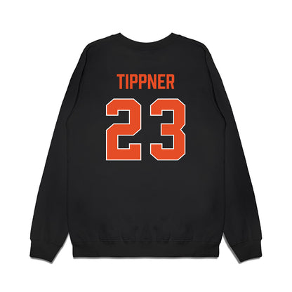 Miami - NCAA Women's Basketball : Meredith Tippner - Vintage Shersey Premium Crewneck Sweatshirt-1
