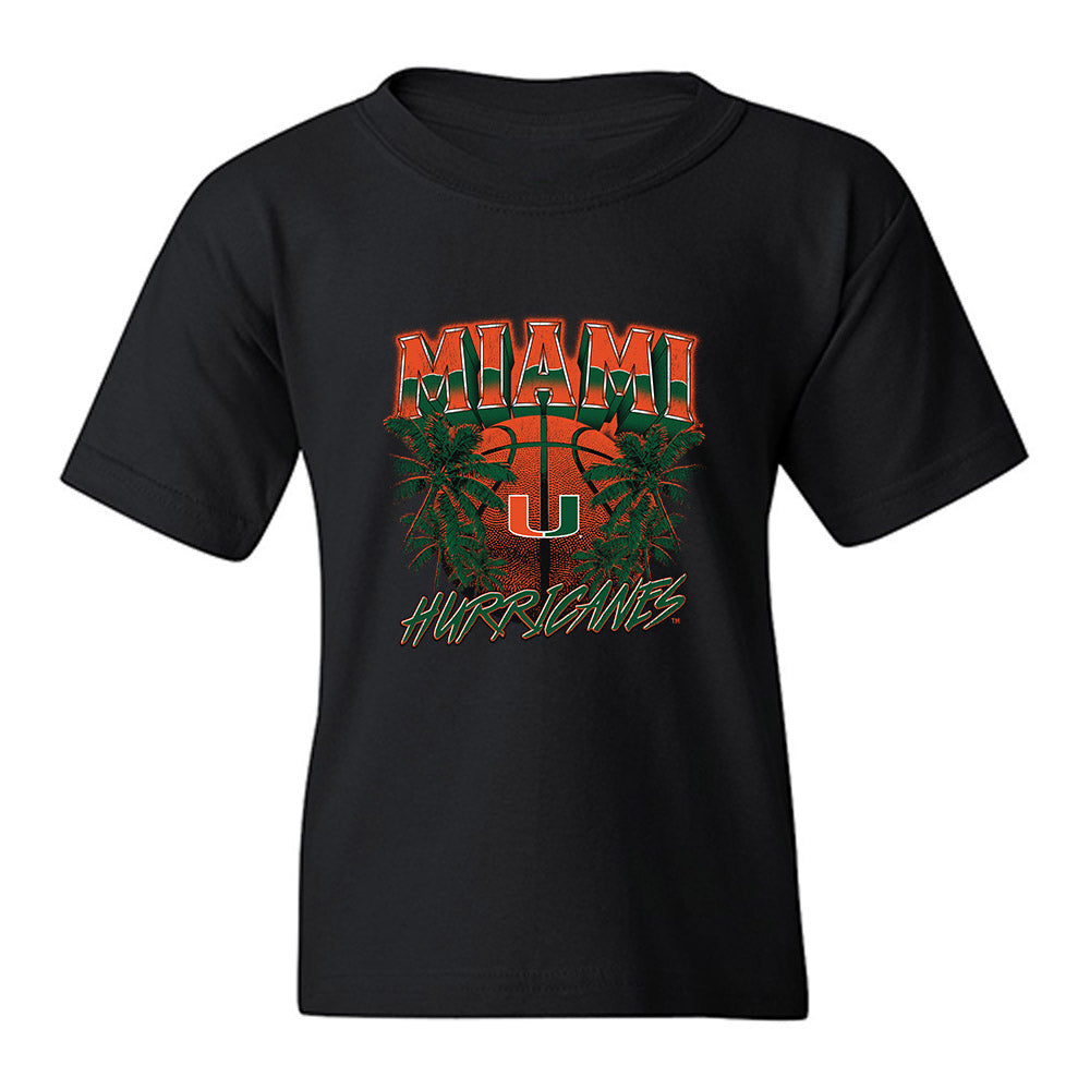 Miami - NCAA Women's Basketball : Meredith Tippner - Vintage Shersey Youth T-Shirt-0