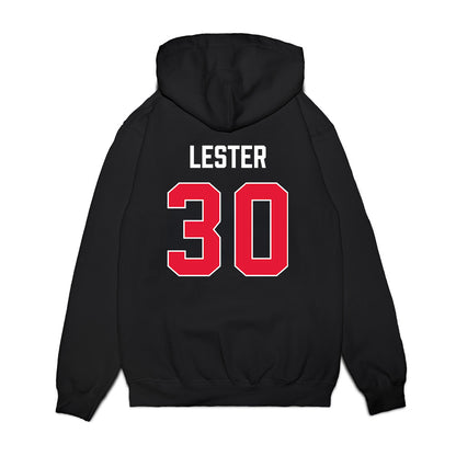 Rutgers - NCAA Women's Basketball : Imani Lester - Vintage Shersey Premium Hooded Sweatshirt-1