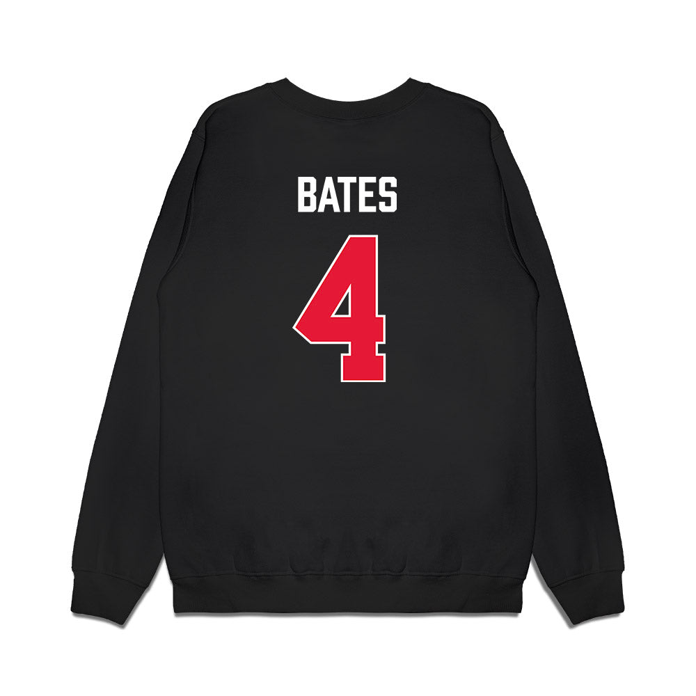 Rutgers - NCAA Women's Basketball : Antonia Bates - Vintage Shersey Premium Crewneck Sweatshirt-1