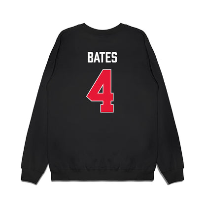 Rutgers - NCAA Women's Basketball : Antonia Bates - Vintage Shersey Premium Crewneck Sweatshirt-1