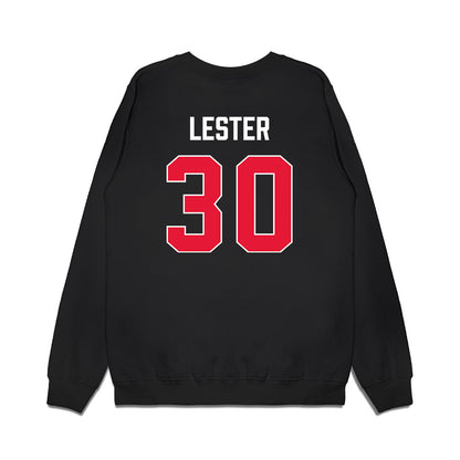 Rutgers - NCAA Women's Basketball : Imani Lester - Vintage Shersey Premium Crewneck Sweatshirt-1