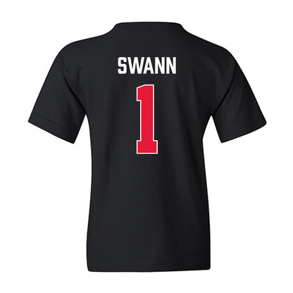 Rutgers - NCAA Women's Basketball : Lauryn Swann - Vintage Shersey Youth T-Shirt-1