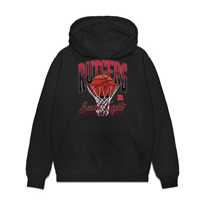 Rutgers - NCAA Men's Basketball : Christian Gurdak - Vintage Shersey Premium Hooded Sweatshirt-0