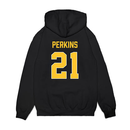 Marquette - NCAA Women's Basketball : Kennedi Perkins - Vintage Basketball Premium Hooded Sweatshirt-1