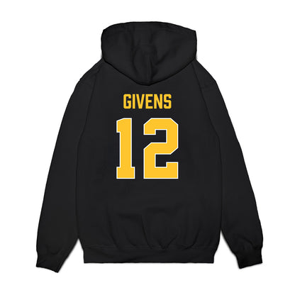 Marquette - NCAA Women's Basketball : Mackenzie Givens - Vintage Basketball Premium Hooded Sweatshirt-1
