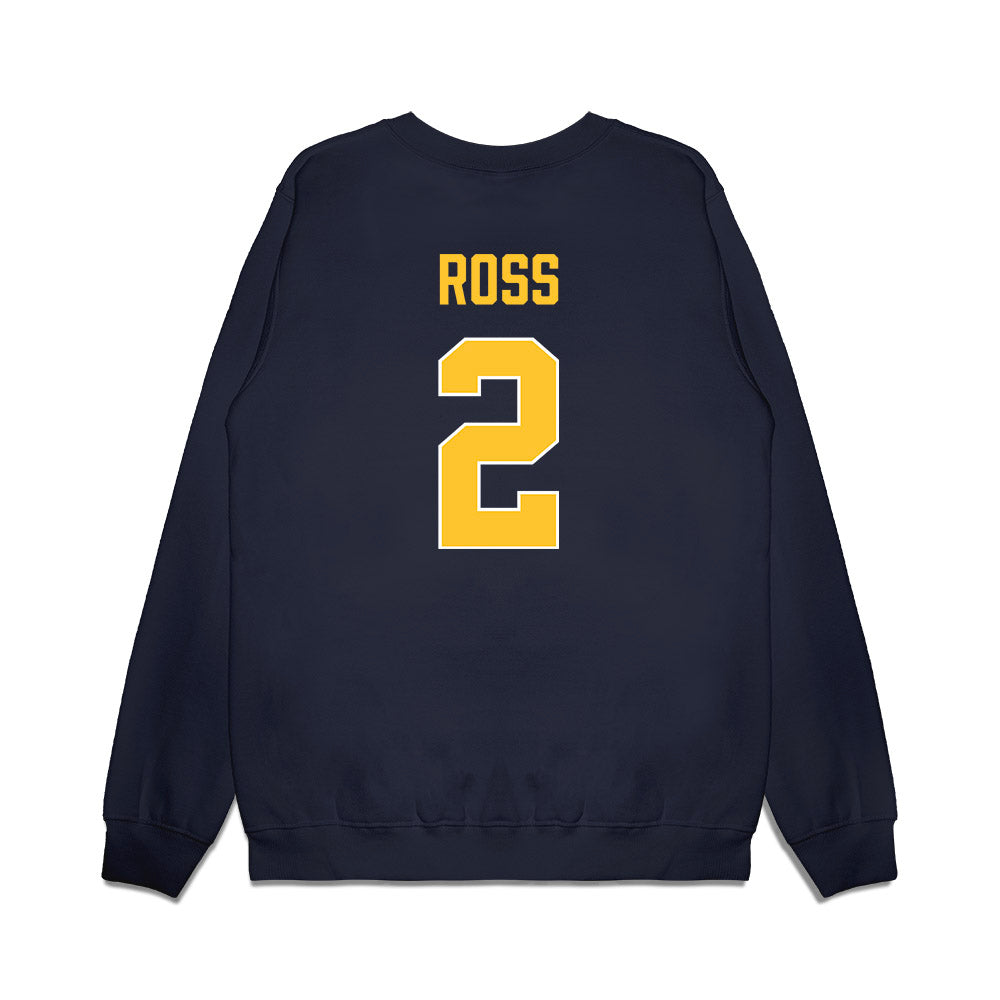 Marquette - NCAA Men's Basketball : Chase Ross - Vintage Basketball Premium Crewneck Sweatshirt-1