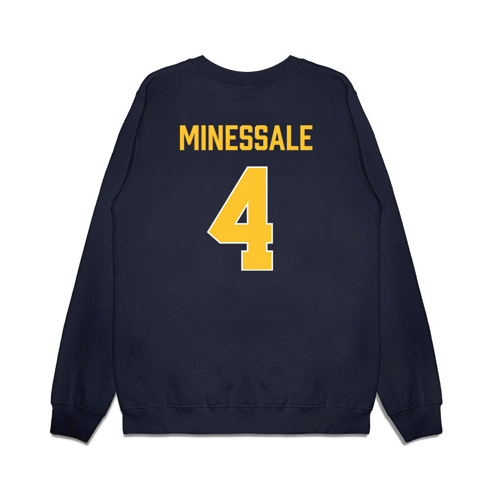 Marquette - NCAA Men's Basketball : Nolan Minessale - Vintage Basketball Premium Crewneck Sweatshirt-1
