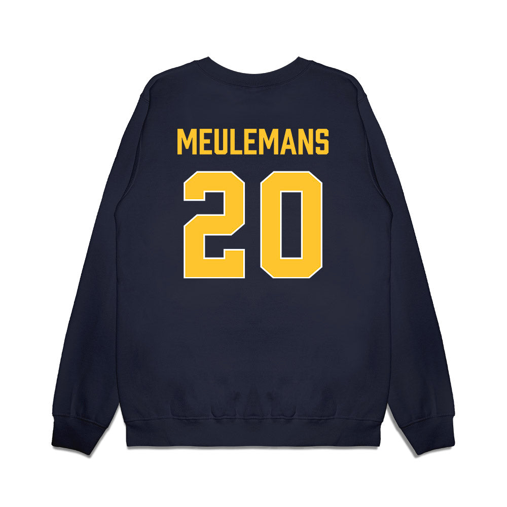 Marquette - NCAA Women's Basketball : Jordan Meulemans - Vintage Basketball Premium Crewneck Sweatshirt-1