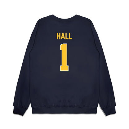 Marquette - NCAA Women's Basketball : Brooklyn Hall - Vintage Basketball Premium Crewneck Sweatshirt-1