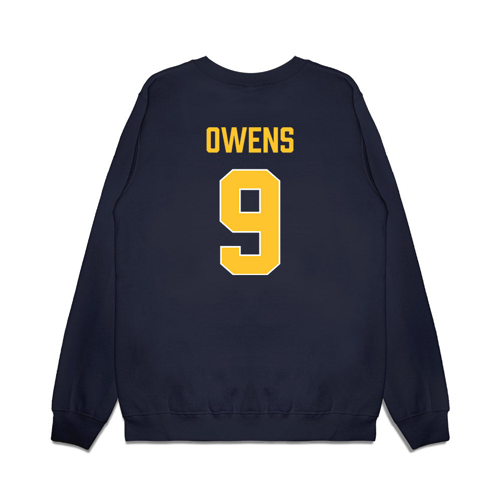 Marquette - NCAA Men's Basketball : Damarius Owens - Vintage Basketball Premium Crewneck Sweatshirt-1