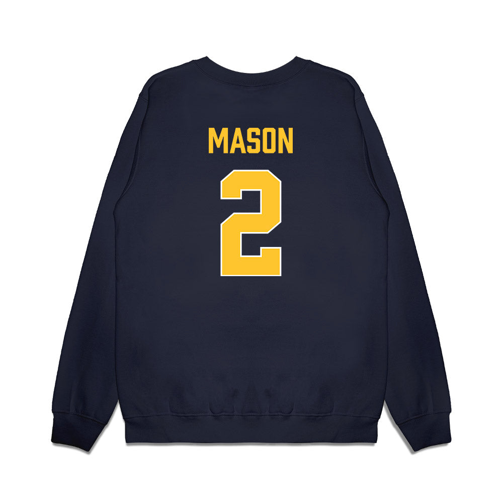 Marquette - NCAA Women's Basketball : Jaidynn Mason - Vintage Basketball Premium Crewneck Sweatshirt-1