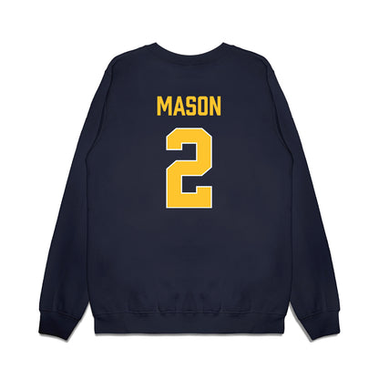Marquette - NCAA Women's Basketball : Jaidynn Mason - Vintage Basketball Premium Crewneck Sweatshirt-1