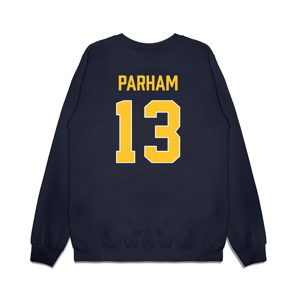Marquette - NCAA Men's Basketball : Royce Parham - Vintage Basketball Premium Crewneck Sweatshirt-1