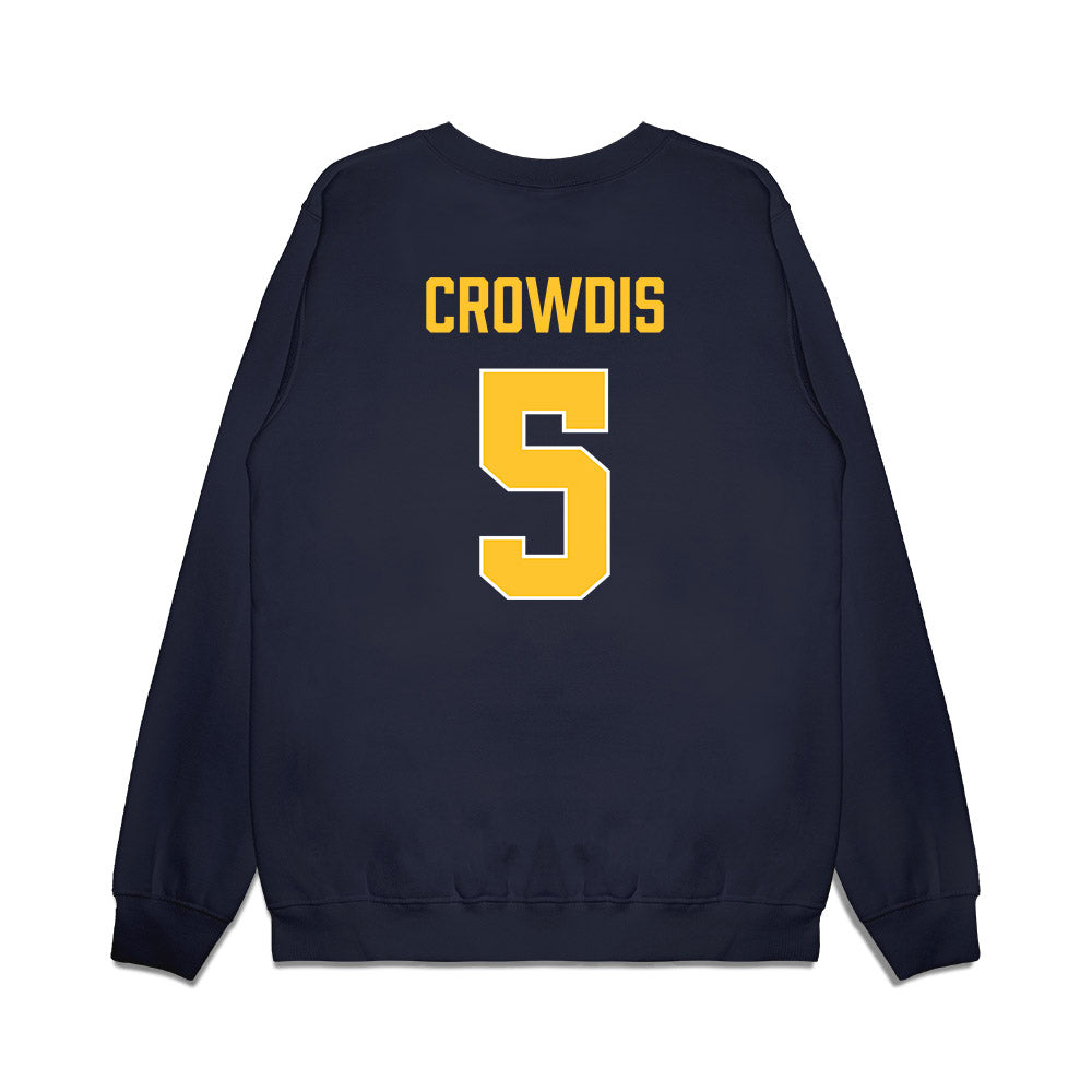 Marquette - NCAA Men's Basketball : Colton Crowdis - Vintage Basketball Premium Crewneck Sweatshirt-1