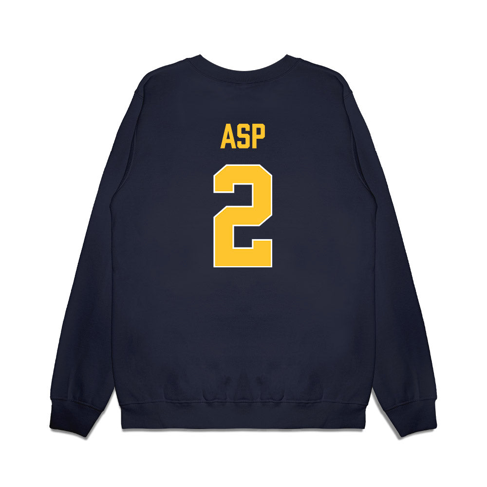 Marquette - NCAA Women's Basketball : Kinley Asp - Vintage Basketball Premium Crewneck Sweatshirt-1