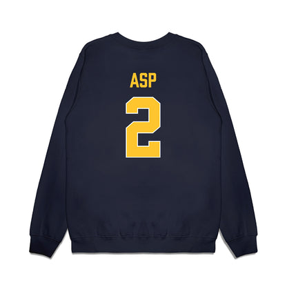 Marquette - NCAA Women's Basketball : Kinley Asp - Vintage Basketball Premium Crewneck Sweatshirt-1