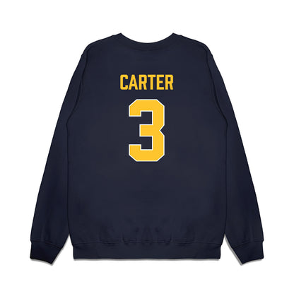 Marquette - NCAA Women's Basketball : Se'Crette Carter - Vintage Basketball Premium Crewneck Sweatshirt-1