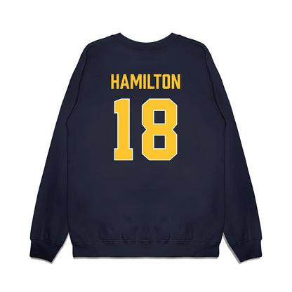 Marquette - NCAA Men's Basketball : Caedin Hamilton - Vintage Basketball Premium Crewneck Sweatshirt-1