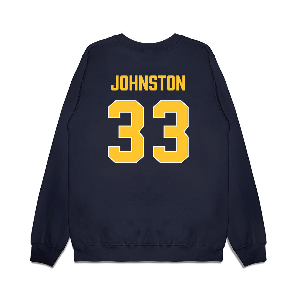 Marquette - NCAA Men's Basketball : Ethan Johnston - Vintage Basketball Premium Crewneck Sweatshirt-1
