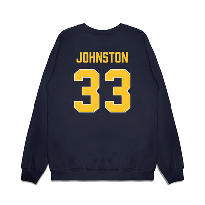 Marquette - NCAA Men's Basketball : Ethan Johnston - Vintage Basketball Premium Crewneck Sweatshirt-1