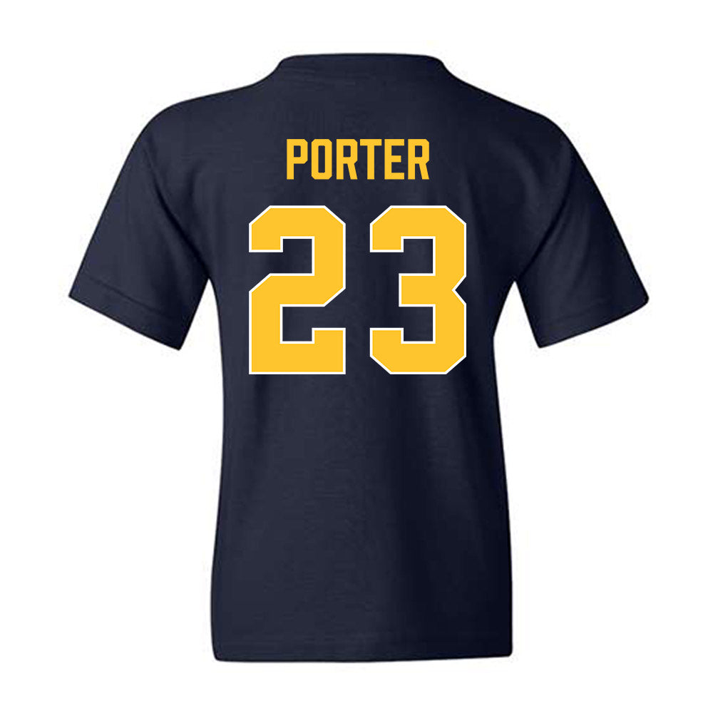 Marquette - NCAA Women's Basketball : Olivia Porter - Vintage Basketball Youth T-Shirt-1