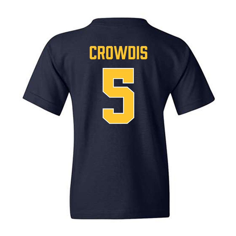 Marquette - NCAA Men's Basketball : Colton Crowdis - Vintage Basketball Youth T-Shirt-1