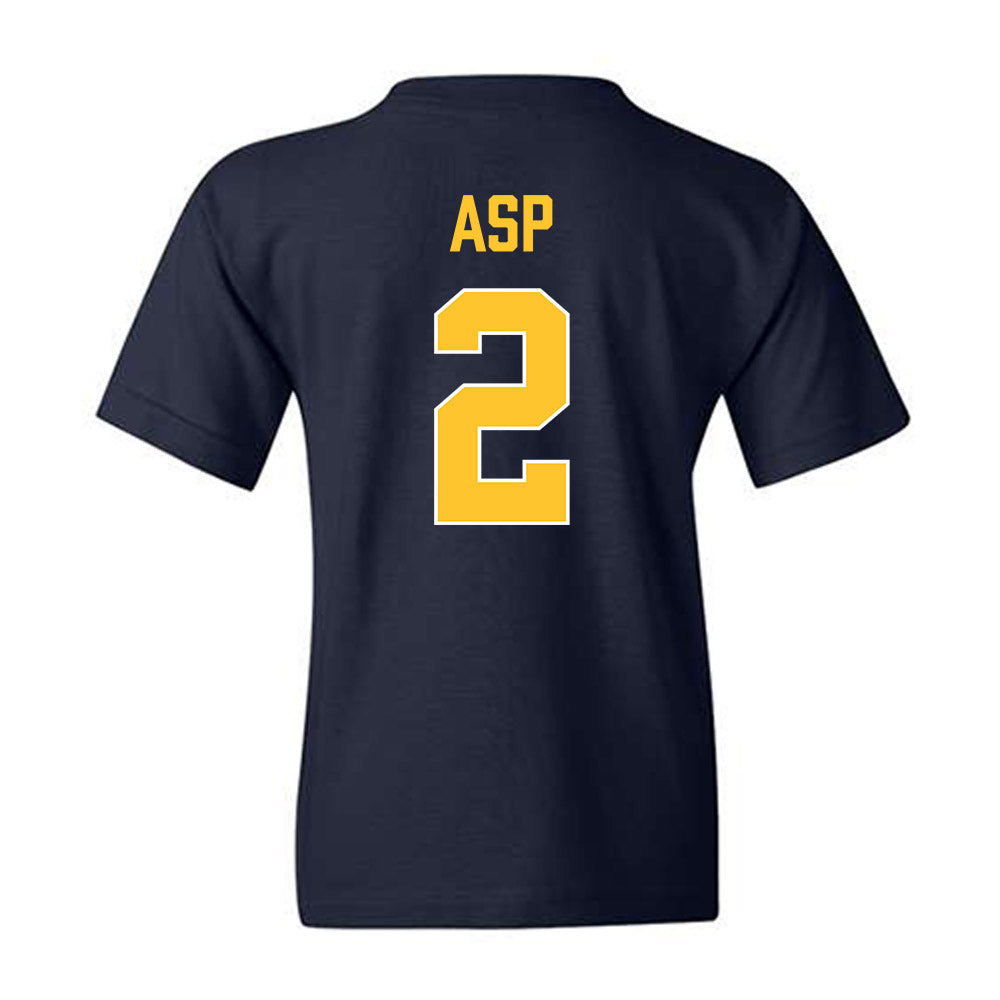 Marquette - NCAA Women's Basketball : Kinley Asp - Vintage Basketball Youth T-Shirt-1