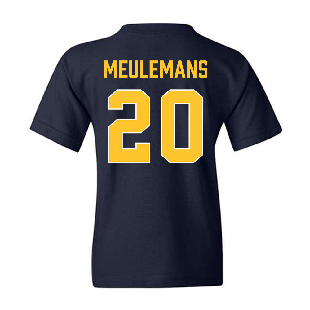Marquette - NCAA Women's Basketball : Jordan Meulemans - Vintage Basketball Youth T-Shirt-1