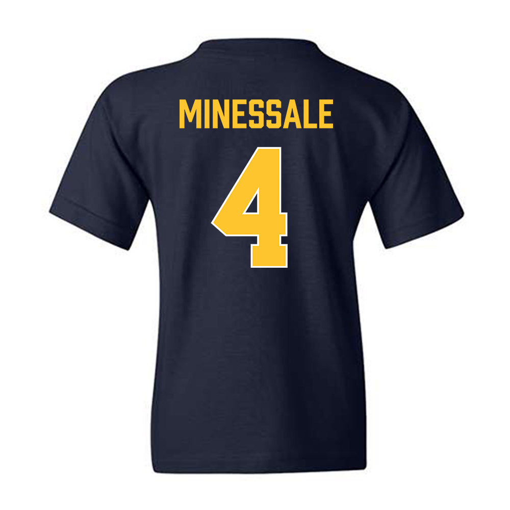 Marquette - NCAA Men's Basketball : Nolan Minessale - Vintage Basketball Youth T-Shirt-1
