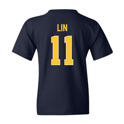 Marquette - NCAA Women's Basketball : Yuhan Lin - Vintage Basketball Youth T-Shirt-1