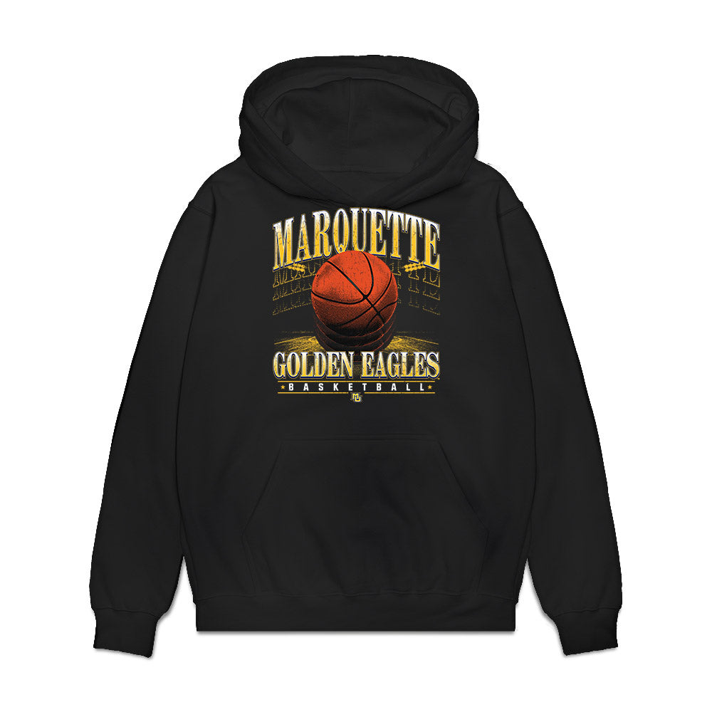 Marquette - NCAA Women's Basketball : JJ Barnes - Vintage Basketball Premium Hooded Sweatshirt-0