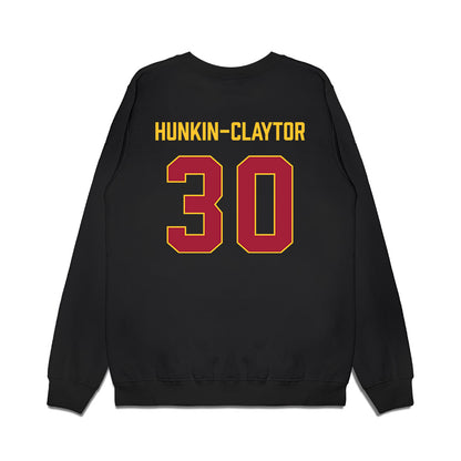 USC - NCAA Men's Basketball : Aaron Hunkin-Claytor - Vintage Basketball Premium Crewneck Sweatshirt-1
