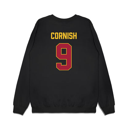 USC - NCAA Men's Basketball : Ryan Cornish - Vintage Basketball Premium Crewneck Sweatshirt-1