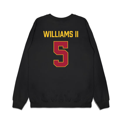 USC - NCAA Men's Basketball : Terrance Williams II - Vintage Basketball Premium Crewneck Sweatshirt-1