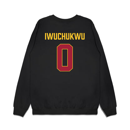 USC - NCAA Women's Basketball : Vivian Iwuchukwu - Vintage Basketball Premium Crewneck Sweatshirt-1