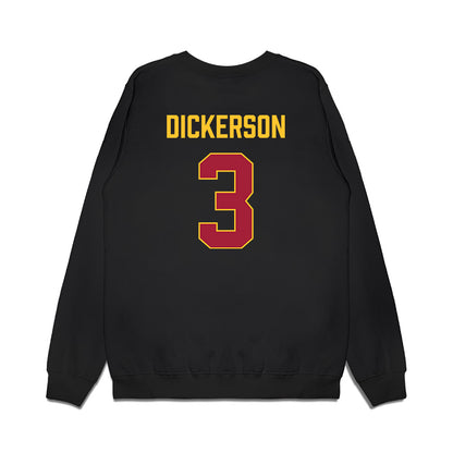 USC - NCAA Men's Basketball : Amarion Dickerson - Vintage Basketball Premium Crewneck Sweatshirt-1