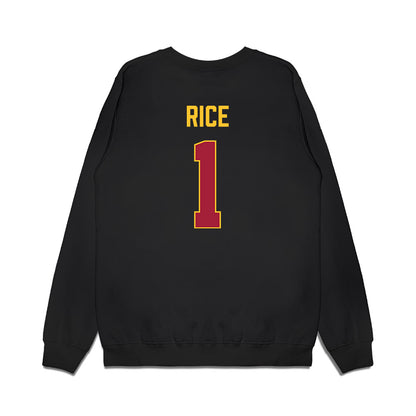 USC - NCAA Men's Basketball : Rodney Rice - Vintage Basketball Premium Crewneck Sweatshirt-1