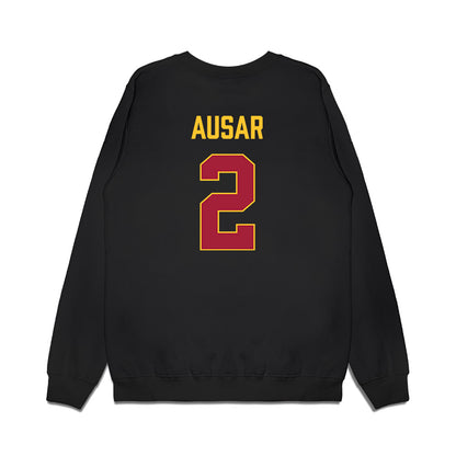 USC - NCAA Men's Basketball : Ezra Ausar - Vintage Basketball Premium Crewneck Sweatshirt-1