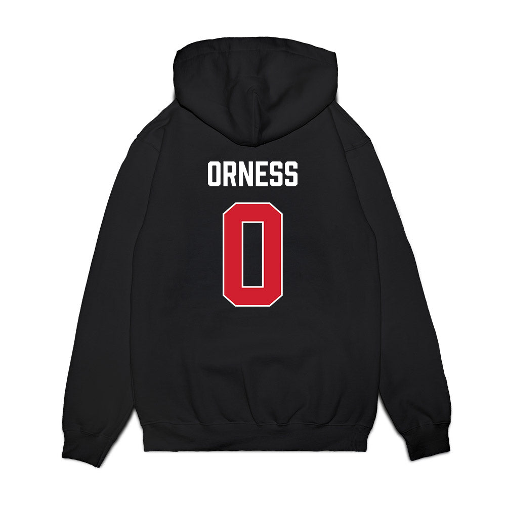 Gonzaga - NCAA Men's Basketball : Cade Orness - Vintage Shersey Premium Hooded Sweatshirt-1