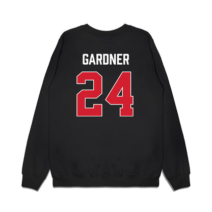 Gonzaga - NCAA Women's Basketball : Teryn Gardner - Vintage Shersey Premium Crewneck Sweatshirt-1