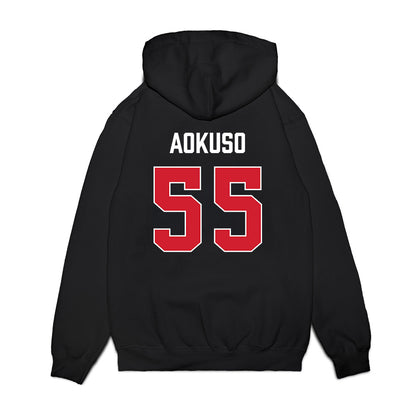 Gonzaga - NCAA Women's Basketball : Zeryhia Aokuso - Vintage Shersey Premium Hooded Sweatshirt-1