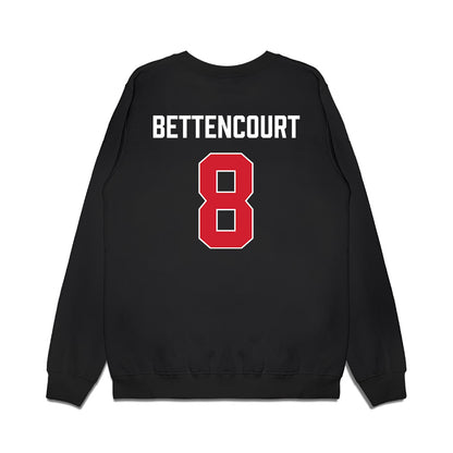 Gonzaga - NCAA Women's Basketball : In's Bettencourt - Vintage Shersey Premium Crewneck Sweatshirt-1