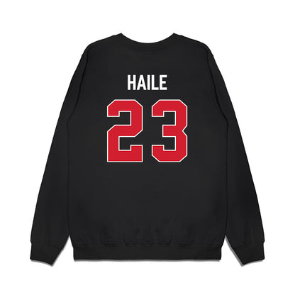 Gonzaga - NCAA Women's Basketball : Jaiden Haile - Vintage Shersey Premium Crewneck Sweatshirt-1