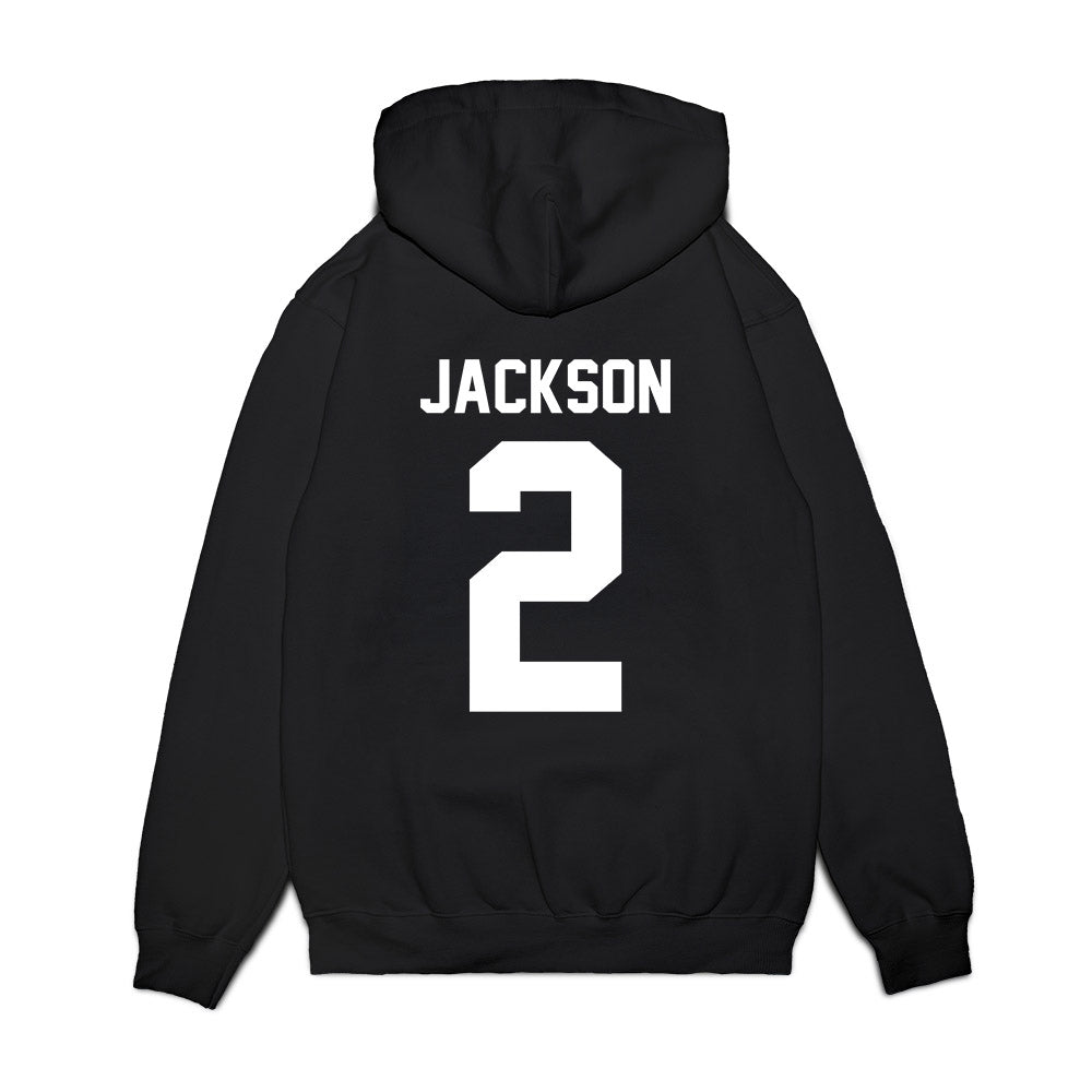 Illinois - NCAA Women's Basketball : Destiny Jackson - Vintage Shersey Premium Hooded Sweatshirt-1