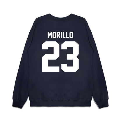 Illinois - NCAA Men's Basketball : Lucas Morillo - Vintage Shersey Premium Crewneck Sweatshirt-1