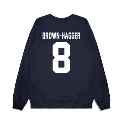 Illinois - NCAA Women's Basketball : Jasmine Brown-Hagger - Vintage Shersey Premium Crewneck Sweatshirt-1