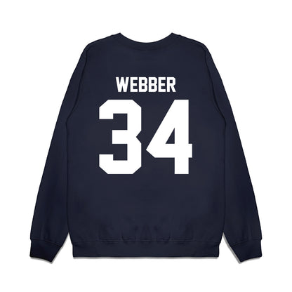 Illinois - NCAA Women's Basketball : Maddie Webber - Vintage Shersey Premium Crewneck Sweatshirt-1